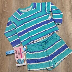NWT Wildfox Sweatshirt & Short Lounge Set Size L